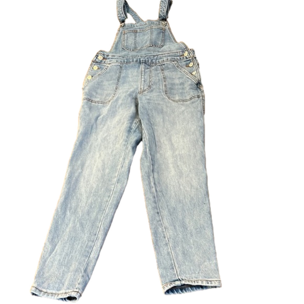OLD Navy jean overalls, size 0, in good condition